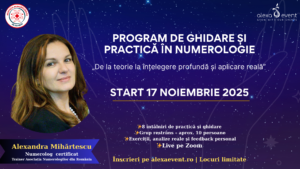 Program online de ghidare și practică în Numerologie „De la teorie la înțelegere profundă și aplicare reală”