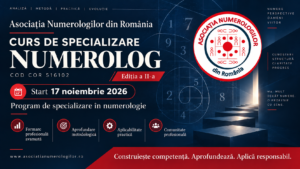 Curs Specializare ediția II ”Numerolog”  Cod COR 516102