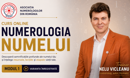 Numerologia Numelui cu Nelu Vicleanu – modul 1